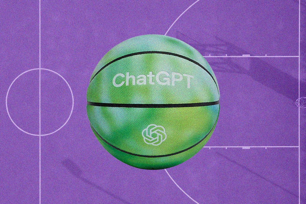 A OpenAI, por algum motivo, está vendendo uma bola de basquete do ChatGPT